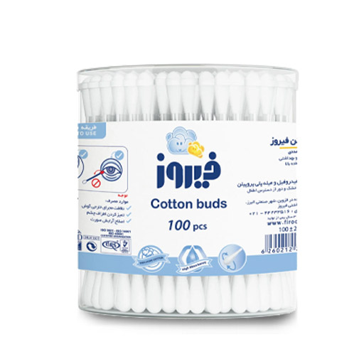 گوش پاک کن 100 عددی فیروز