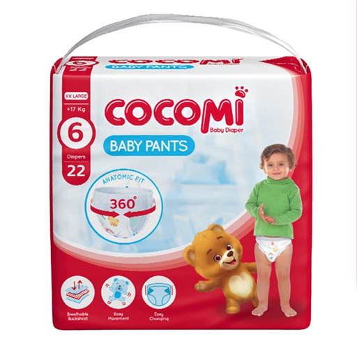 پوشک کوکومی سایز 6
